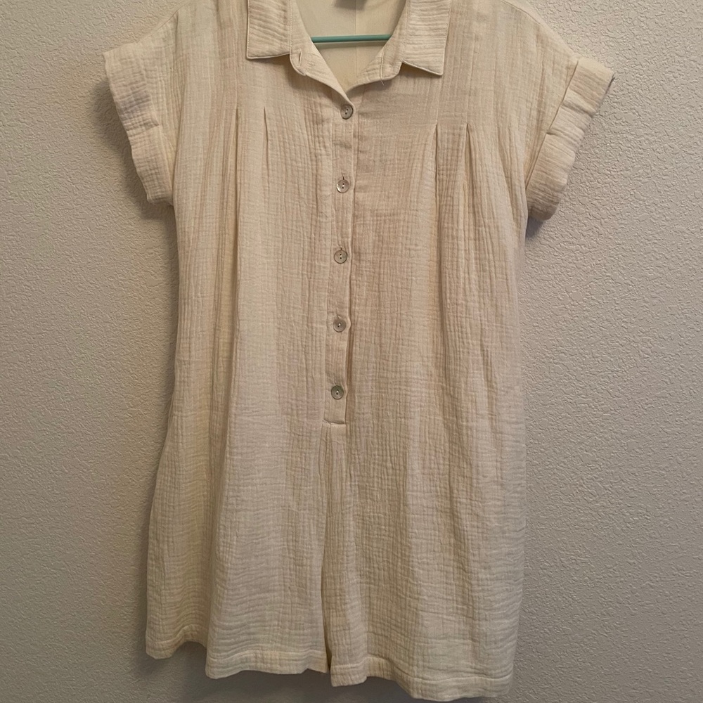 •BY TOGETHER• MUSLIN ROMPER